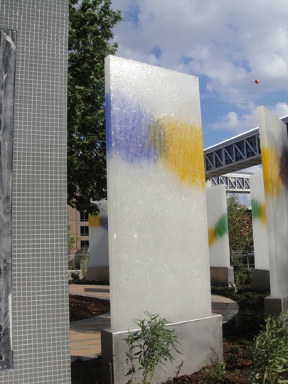 Children's Medical Center Garden Glass Panels